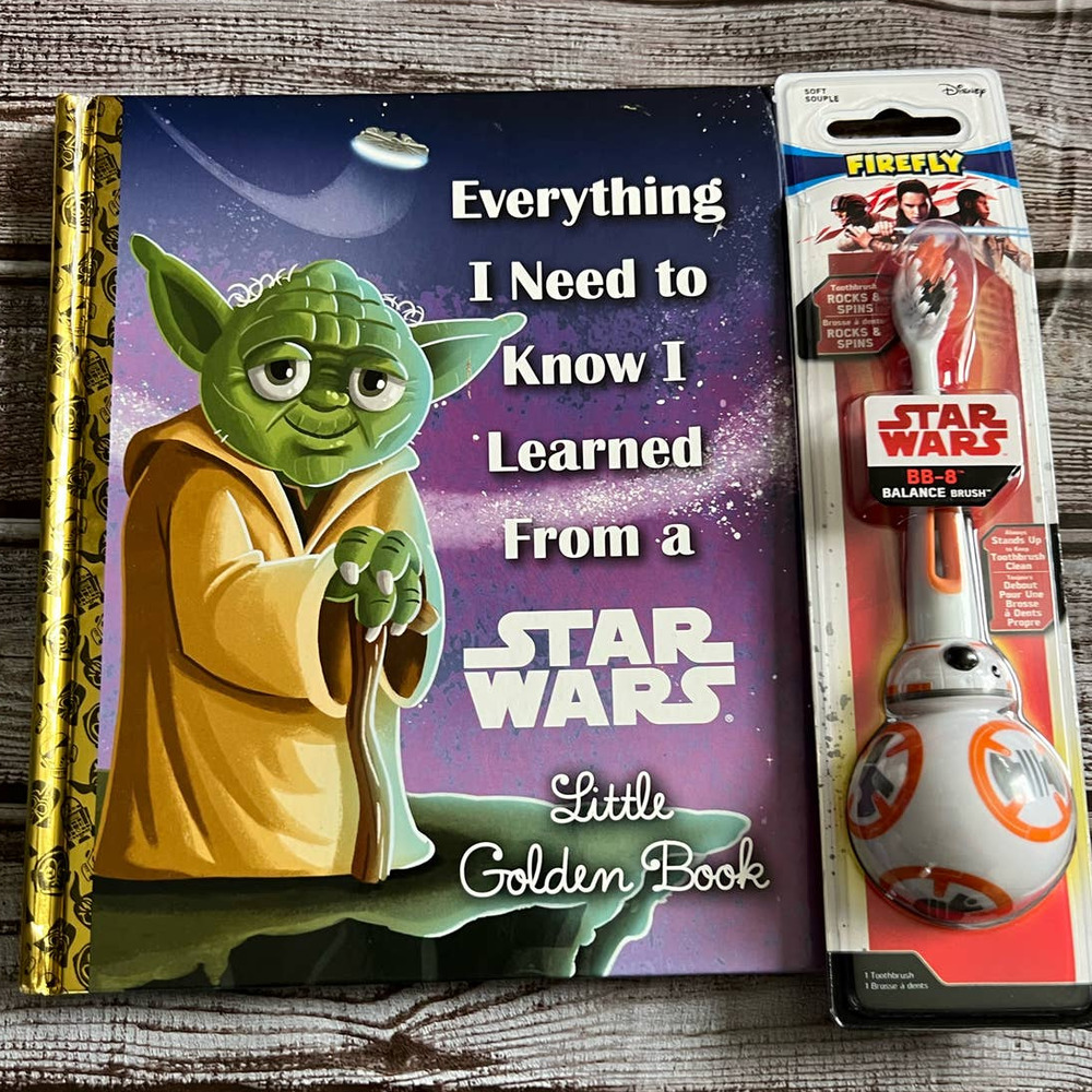 Star Wars Book w/Star wars BB-8 Balance brush